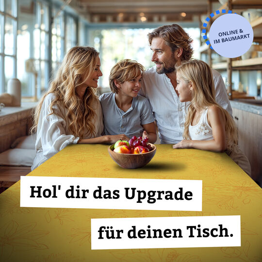 Tischdecke Manhattan Palmas gelb image number null